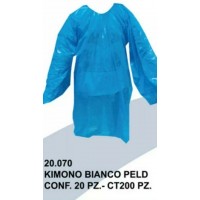 KIMONO/BOLERO MONOUSO BIANCO- CONFEZIONE DA 20 PZ. MADE IN ITALY